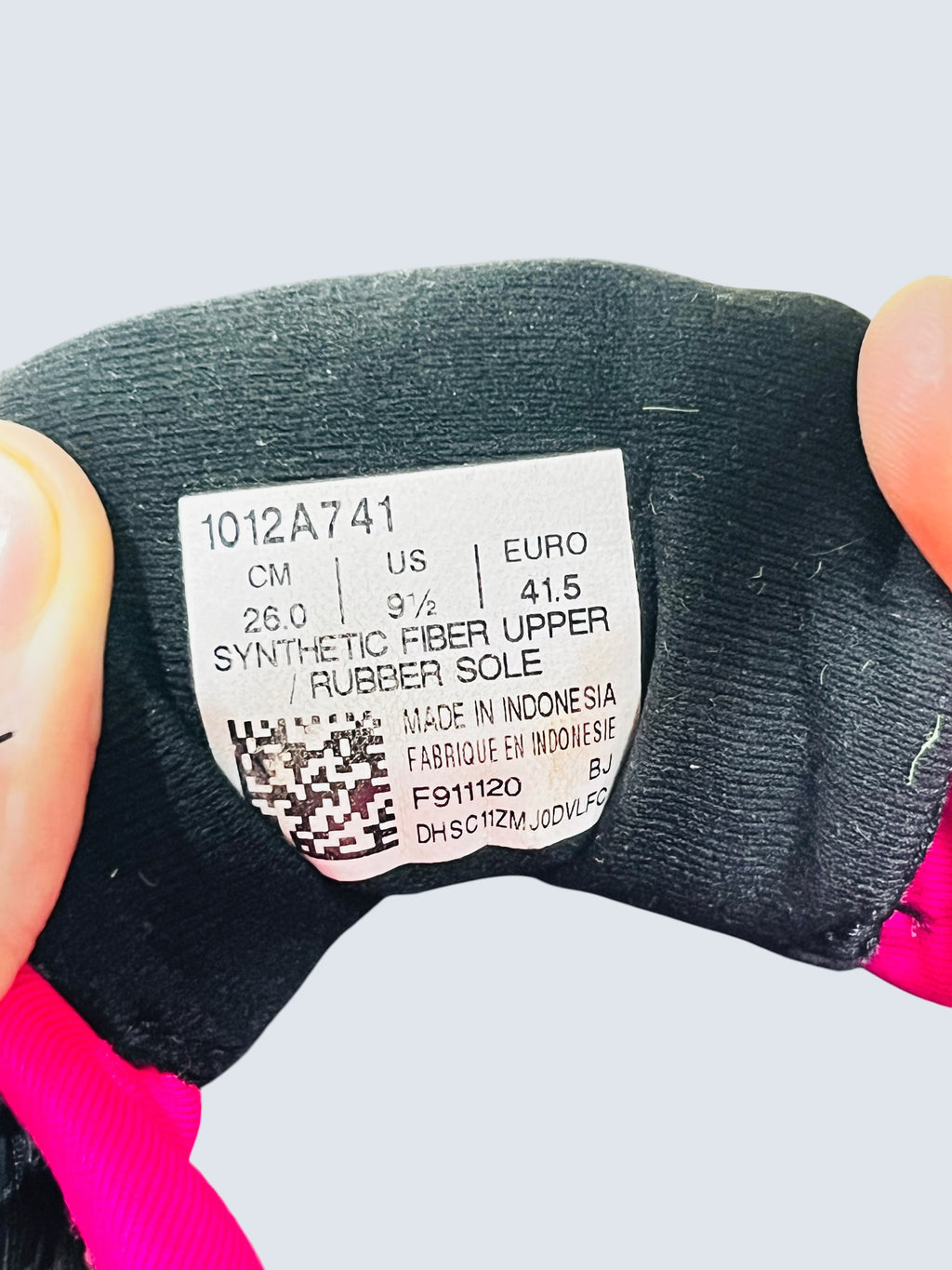 ASICS Running Shoes – Black/Pink